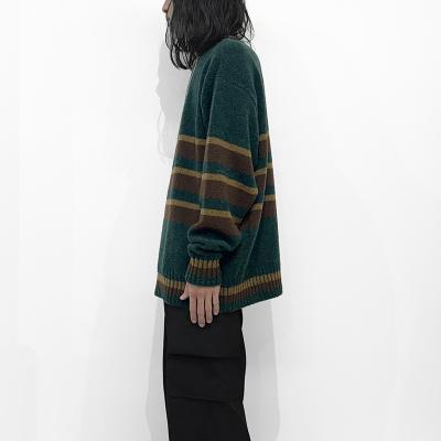 MATSUFUJI [ Border Knit ] GREEN