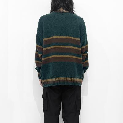 MATSUFUJI [ Border Knit ] GREEN