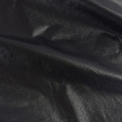 URU [ COTTON POPLIN ZIP UP BLOUSON ] BLACK