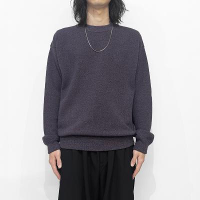 crepuscule [ Co/Wo Moss Stitch P/O ] NAVY