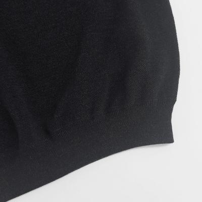 crepuscule [ Co/Wo Moss Stitch P/O ] BLACK