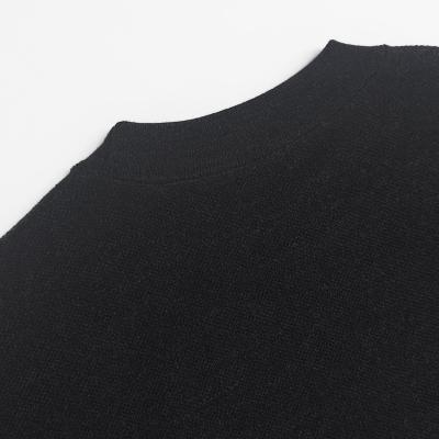 crepuscule [ Co/Wo Moss Stitch P/O ] BLACK