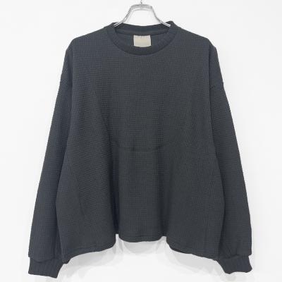 refomed [ AZEAMI THERMAL TEE ] CHARCOAL