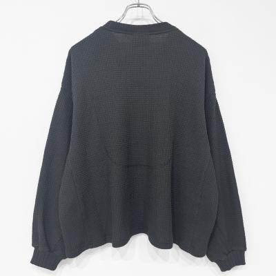 refomed [ AZEAMI THERMAL TEE ] CHARCOAL