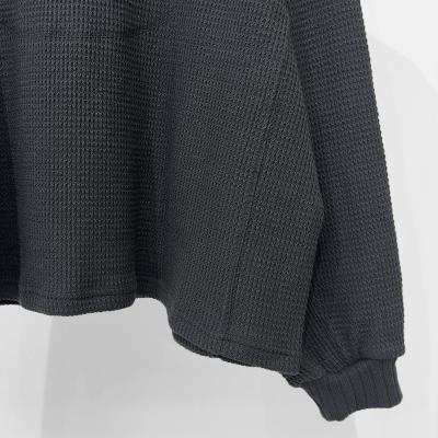 refomed [ AZEAMI THERMAL TEE ] CHARCOAL