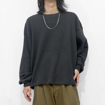 refomed [ AZEAMI THERMAL TEE ] CHARCOAL