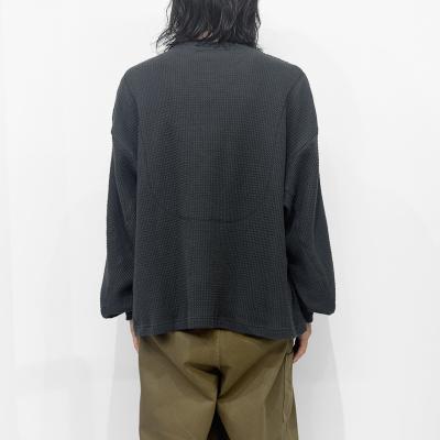 refomed [ AZEAMI THERMAL TEE ] CHARCOAL