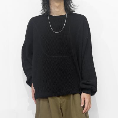 refomed [ AZEAMI THERMAL TEE ] BLACK