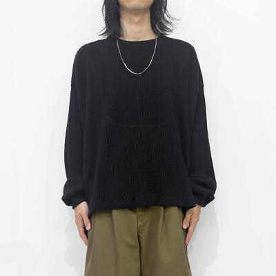 refomed [ AZEAMI THERMAL TEE ] BLACK