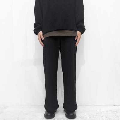 refomed [ AZEAMI THERMAL PANTS ] BLACK