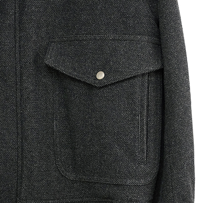 SUGARHILL [ OLD MELTON FLIGHT JACKET ] HEATHER BLACK