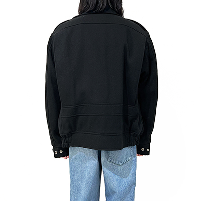 SUGARHILL [ OLD MELTON FLIGHT JACKET ] BLACK