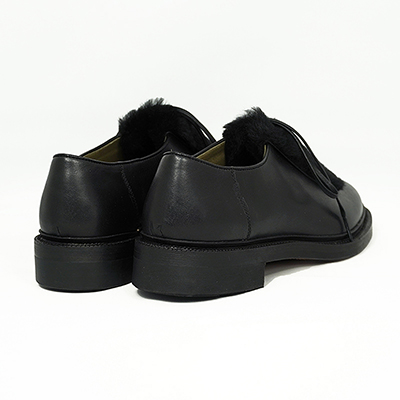 MATSUFUJI [ 3way Tyrolean Lace-Up Shoes ] BLK×BLK