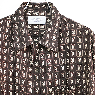 UNUSED [ US2380 (PLAYBOY check shirt) ] BROWN