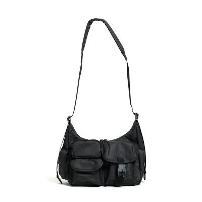 BAICYCLON by bagjack [ MULTI POCKETS SHOULDER BAG (SMALL) ] BLACK 2