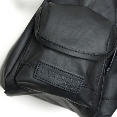 BAICYCLON by bagjack [ MULTI POCKETS SHOULDER BAG (SMALL) ] BLACK 2