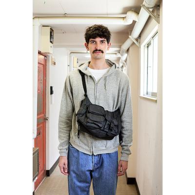 BAICYCLON by bagjack [ MULTI POCKETS SHOULDER BAG (SMALL) ] BLACK 2
