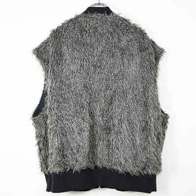 URU [ ZIP UP VEST ] CHARCOAL