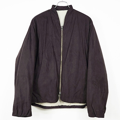 URU [ ZIP UP BLOUSON ] BURGUNDY