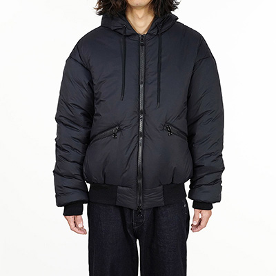 UNUSED [ US2260 (Hooded padding jacket) ] BLACK