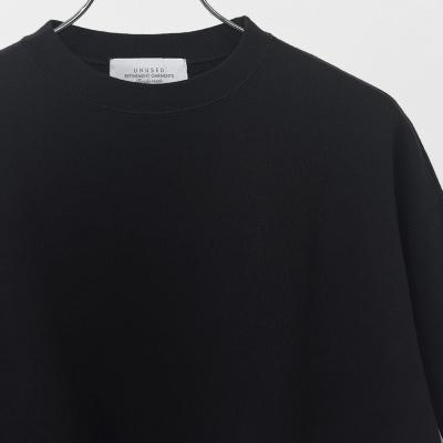 UNUSED [ US2472 (Crew neck sweat) ] BLACK