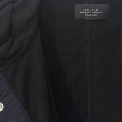 UNUSED [ US2445 (Nylon coat) ] BLACK