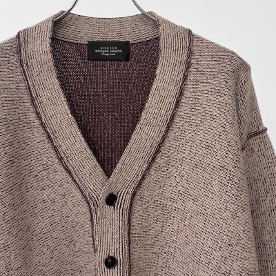 UNUSED [ US2456 (Wool knit cardigan) ] ROSE PINK