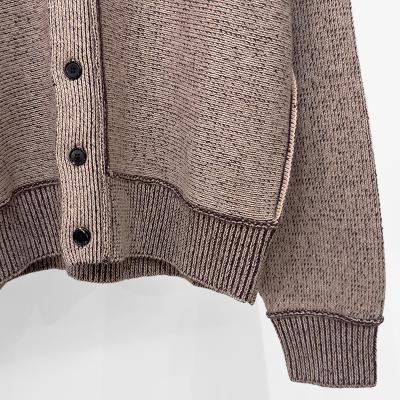 UNUSED [ US2456 (Wool knit cardigan) ] ROSE PINK