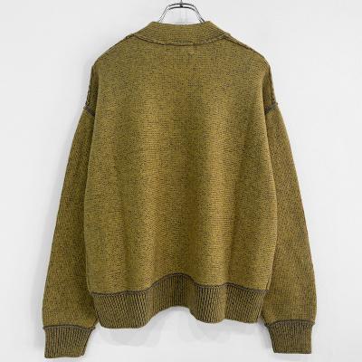 UNUSED [ US2456 (Wool knit cardigan) ] MUSTARD