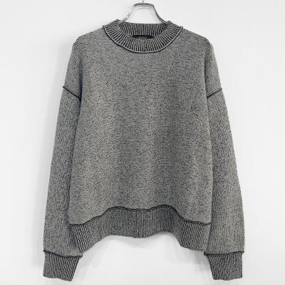 UNUSED [ US2455 (Wool knit pullover) ] GRAY