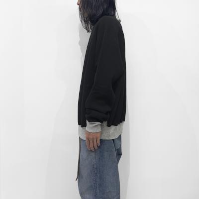 UNUSED [ US2472 (Crew neck sweat) ] BLACK