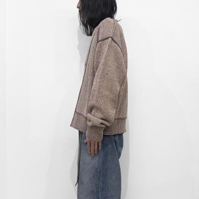 UNUSED [ US2456 (Wool knit cardigan) ] ROSE PINK