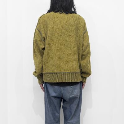 UNUSED [ US2456 (Wool knit cardigan) ] MUSTARD