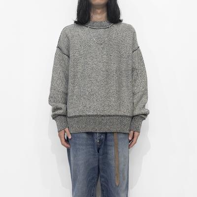 UNUSED [ US2455 (Wool knit pullover) ] GRAY