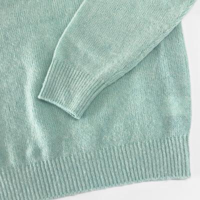 URU [ KNIT POLO ] L.GREEN