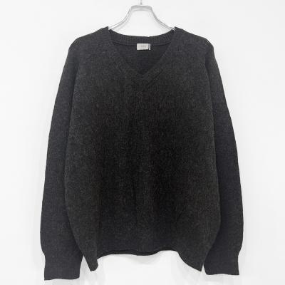 URU [ V NECK KNIT ] CHARCOAL