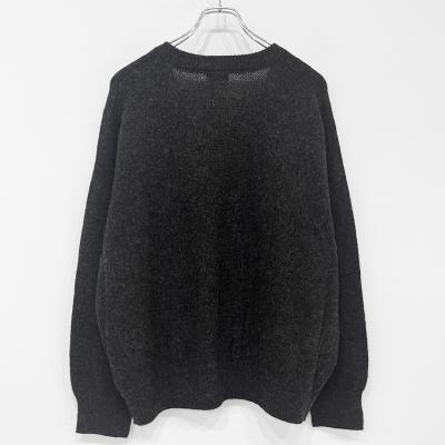 URU [ V NECK KNIT ] CHARCOAL