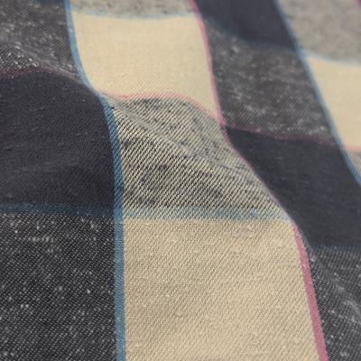 UNUSED [ US2463 (Long sleeve check shirt) ] BEIGE×BLACK