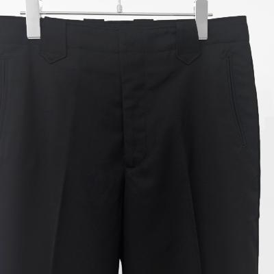 UNUSED [ UW1139 (Wool western slacks) ] BLACK