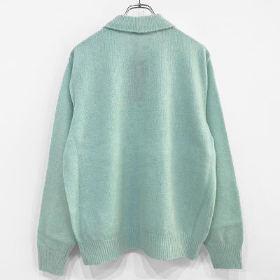 URU [ KNIT POLO ] L.GREEN