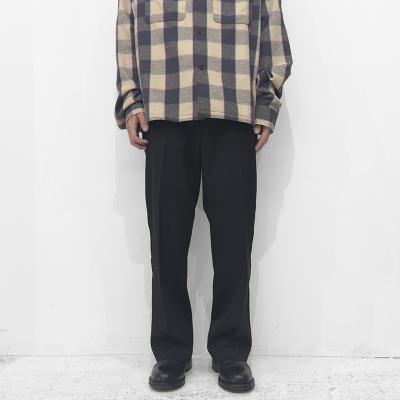 UNUSED [ UW1139 (Wool western slacks) ] BLACK