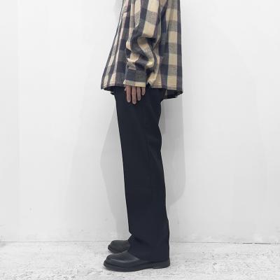 UNUSED [ UW1139 (Wool western slacks) ] BLACK