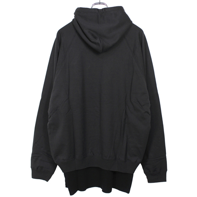 Sasquatchfabrix. [ DOUBLE FACE SWEAT HOODIE ] BLACK