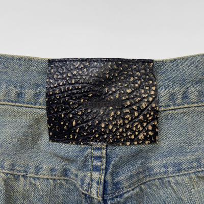 refomed [ FRESH MAN DENIM WIDE PANTS "USED" ] USED