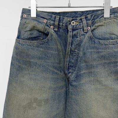 refomed [ RIGHT HANDED DENIM PANTS "USED" ] USED