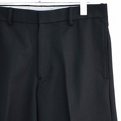 Sasquatchfabrix. [ FLARE SILHOUETTE SLACKS  ] BLACK
