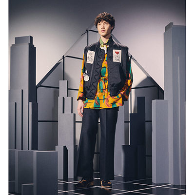 Sasquatchfabrix. [ FLARE SILHOUETTE SLACKS  ] BLACK