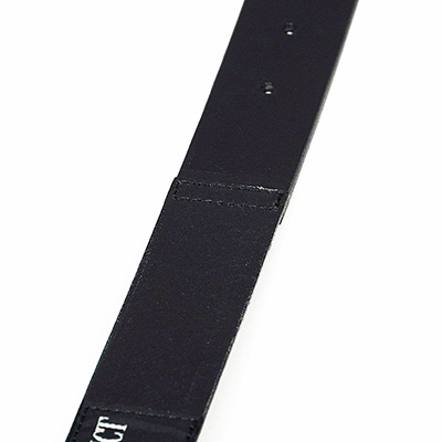 ESSAY [ LONG LEATHER BELT (A-4) ] BLACK