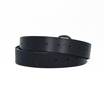 ESSAY [ LONG LEATHER BELT (A-4) ] BLACK