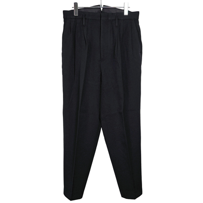 ESSAY [ 3 TUCKED SLACKS (P-1) ] BLACK